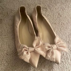 Jcrew bow flats